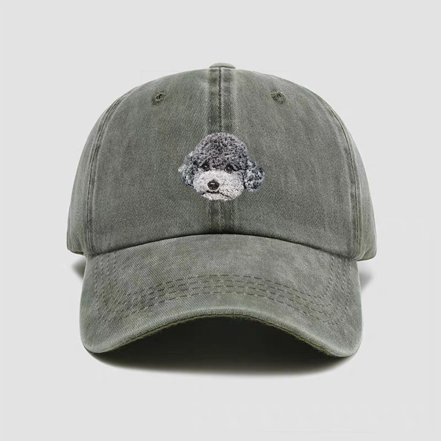 Custom Embroidery Pet Portrait Baseball Cap