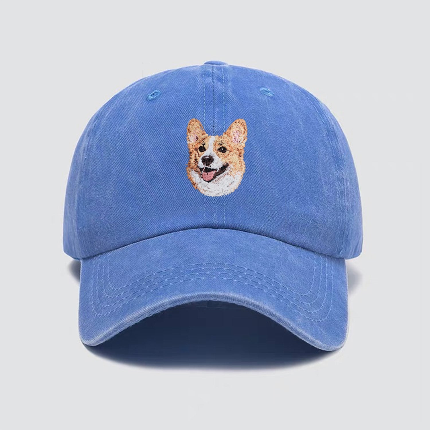 Custom Embroidery Pet Portrait Baseball Cap