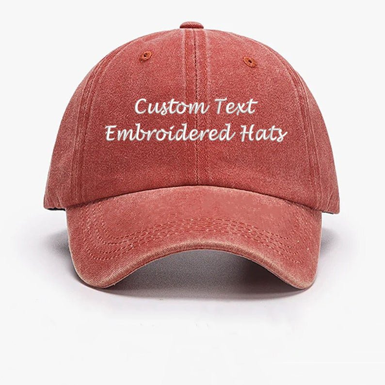 Custom Embroidered Dad Hat