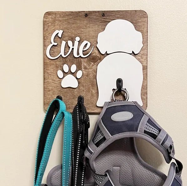 Personalized Dog Leash Holder video review preview