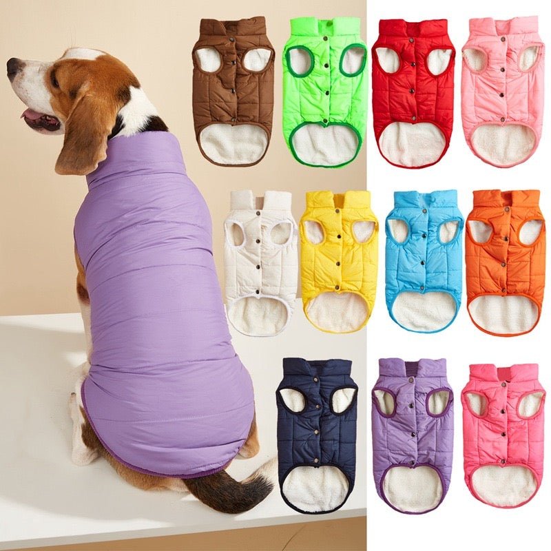 Windproof Dog Winter Coat