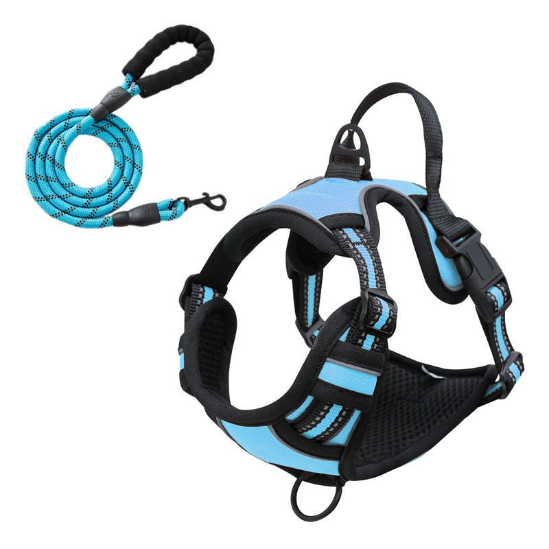 No-Pull Pet Harness with 2 Leash Clips