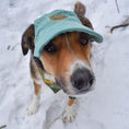 Load image into Gallery viewer, Customizable Adjustable Dog Hat with Patches
