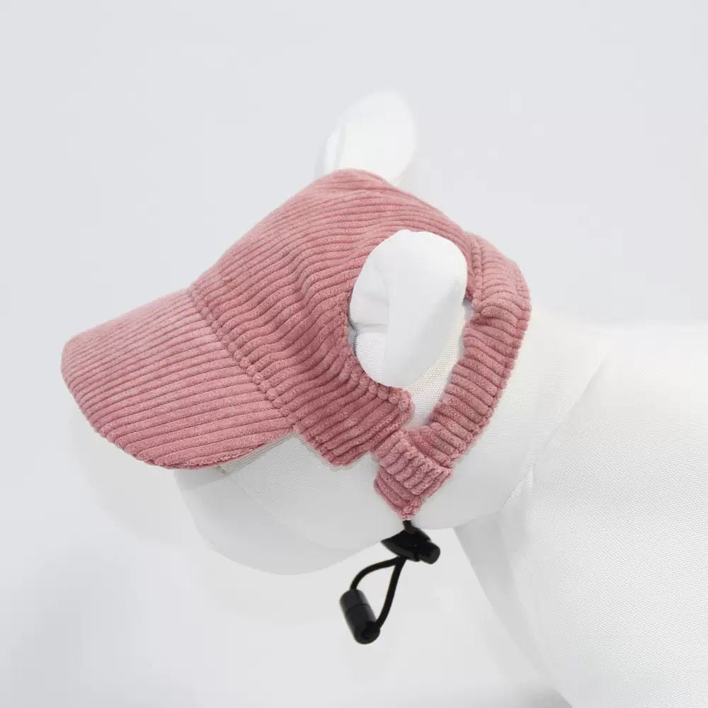 Customizable Adjustable Dog Hat with Patches