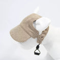 Load image into Gallery viewer, Customizable Adjustable Dog Hat with Patches
