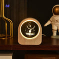 Load image into Gallery viewer, Personalized 3D Engraved Crystal Photo LED Light
