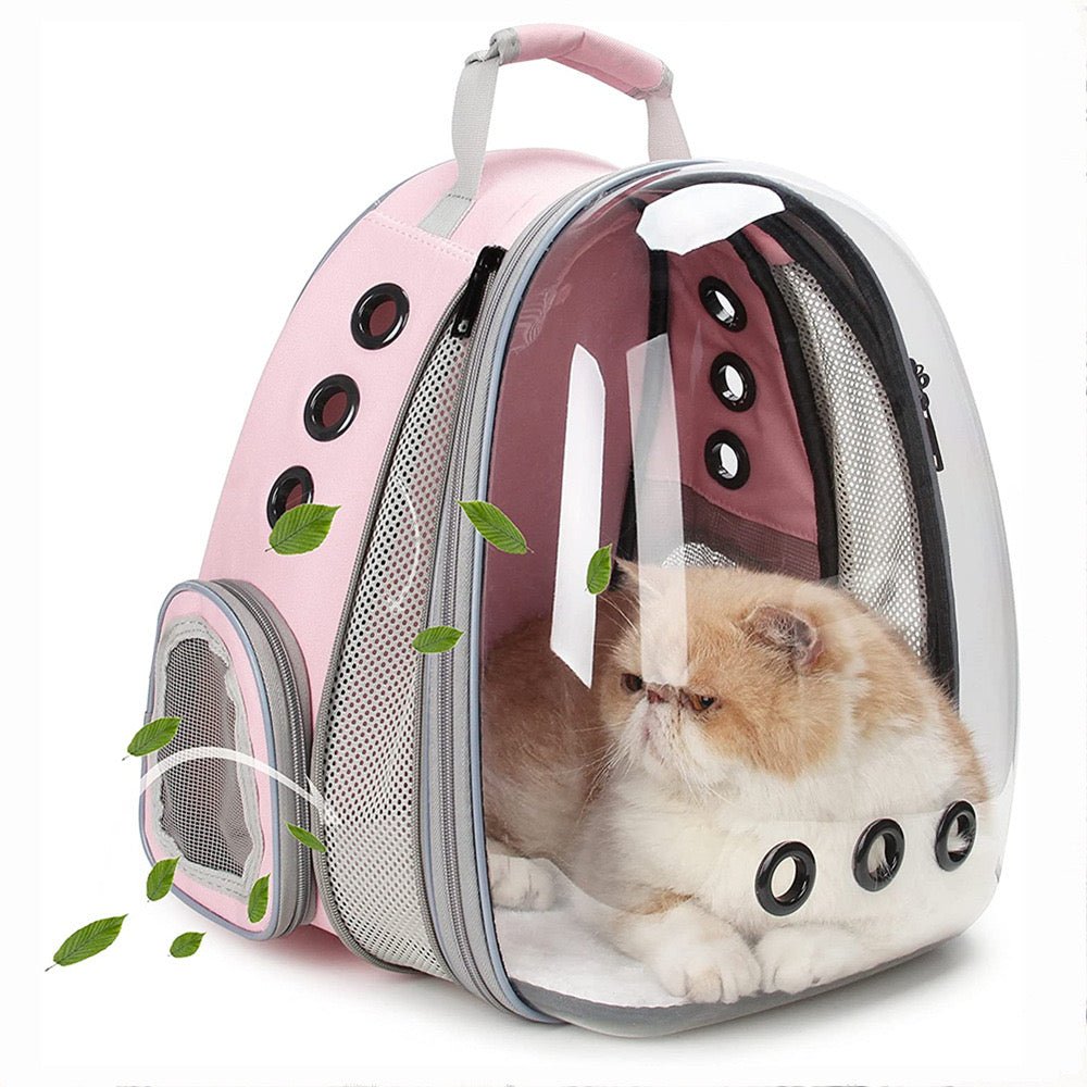Front Expandable Space Capsule Bubble Window Pet Backpack