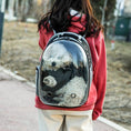 Load image into Gallery viewer, Front Expandable Space Capsule Bubble Window Pet Backpack
