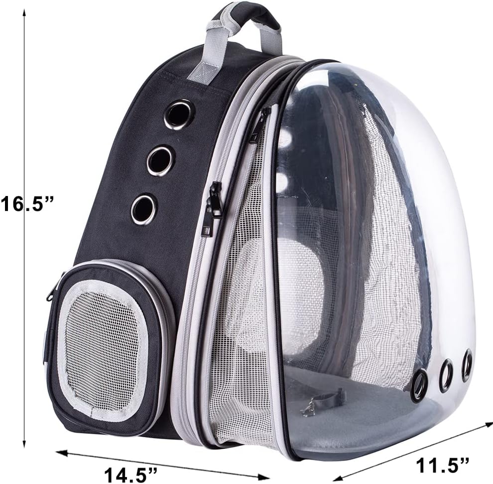 Front Expandable Space Capsule Bubble Window Pet Backpack