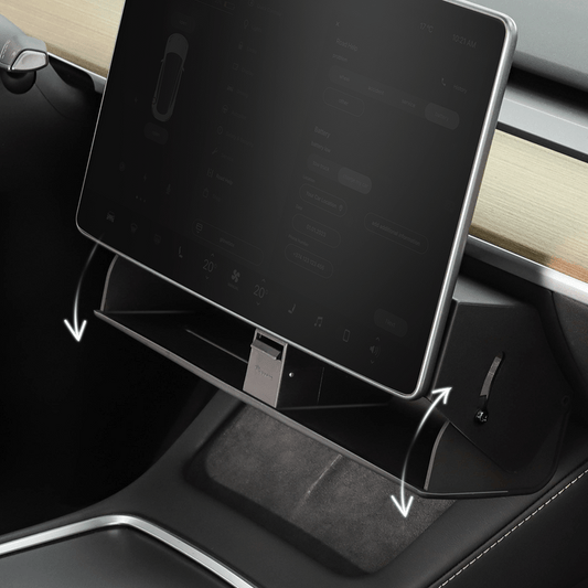 Hidden Magnetic Under Screen Storage Box for Tesla Model 3/Y