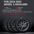 Load image into Gallery viewer, BOVECS 18" Turbine Aero Wheel Covers Compatible with Tesla Model 3 (2024–2025) – Full Coverage Hubcaps (Set of 4)