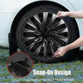 Load image into Gallery viewer, BOVECS 18" Turbine Aero Wheel Covers Compatible with Tesla Model 3 (2024–2025) – Full Coverage Hubcaps (Set of 4)