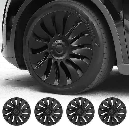 Perfect Fit for Tesla Model Y - 19" Wheel Hub Covers for 2021-2024 (Set of 4)