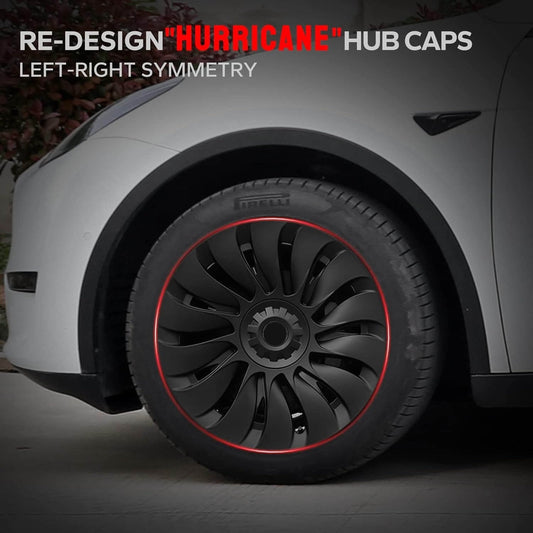 Perfect Fit for Tesla Model Y - 19" Wheel Hub Covers for 2021-2024 (Set of 4)