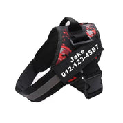 Personalized No-Pull Dog Harness with Name Patch