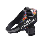 Personalized No-Pull Dog Harness with Name Patch