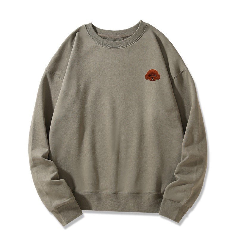 Custom Portrait Photo Embroidered Sweatshirt