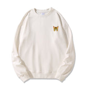 Custom Portrait Photo Embroidered Sweatshirt