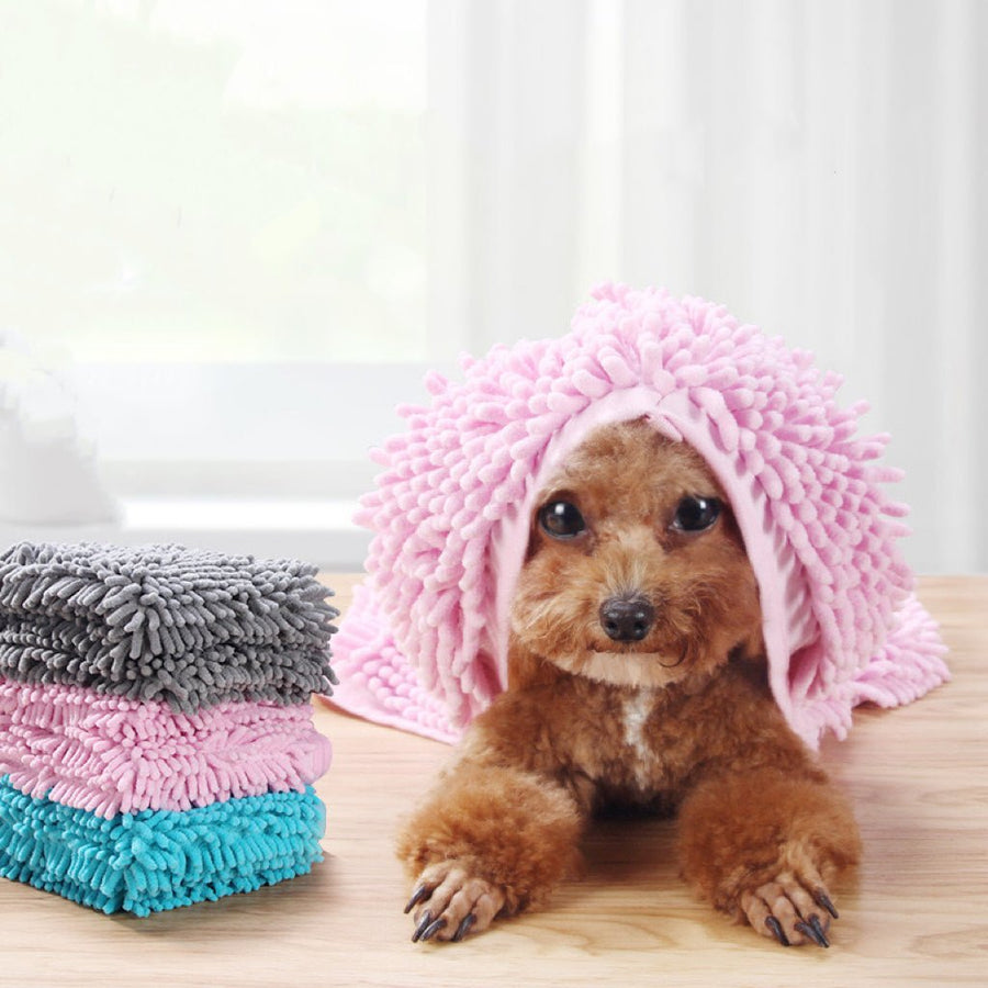 Pet chenille absorbent towel video review preview