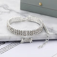 Load image into Gallery viewer, Pet collar with bling rhinestones
