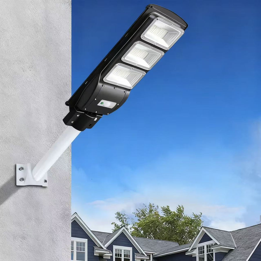 All-in-One Solar Street &amp; Landscape Light - Dusk-to-Dawn Smart Lighting Solution video review preview