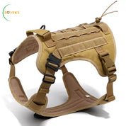 Tactical Anti Pull Dog Harness-Free custom ID PATCH