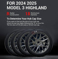 Load image into Gallery viewer, Tesla Model 3 Nova Wheel Covers Hubcaps 18 Inch Hub Caps for 2024 2025 Model 3 Highland Accessories (Set of 4)
