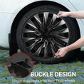 Load image into Gallery viewer, Tesla Model 3 Nova Wheel Covers Hubcaps 18 Inch Hub Caps for 2024 2025 Model 3 Highland Accessories (Set of 4)
