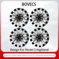 Load image into Gallery viewer, Tesla Model 3 Nova Wheel Covers Hubcaps 18 Inch Hub Caps for 2024 2025 Model 3 Highland Accessories (Set of 4)
