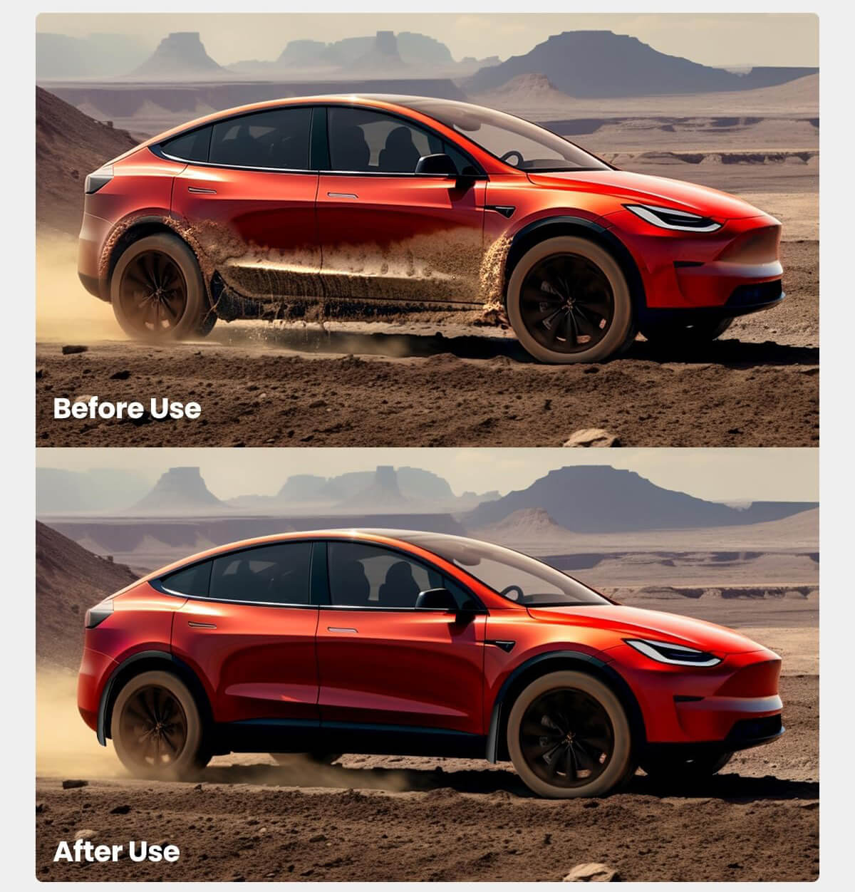 Tesla Model Y Splash Guards - No-Drill, Easy to install (2019-2024)