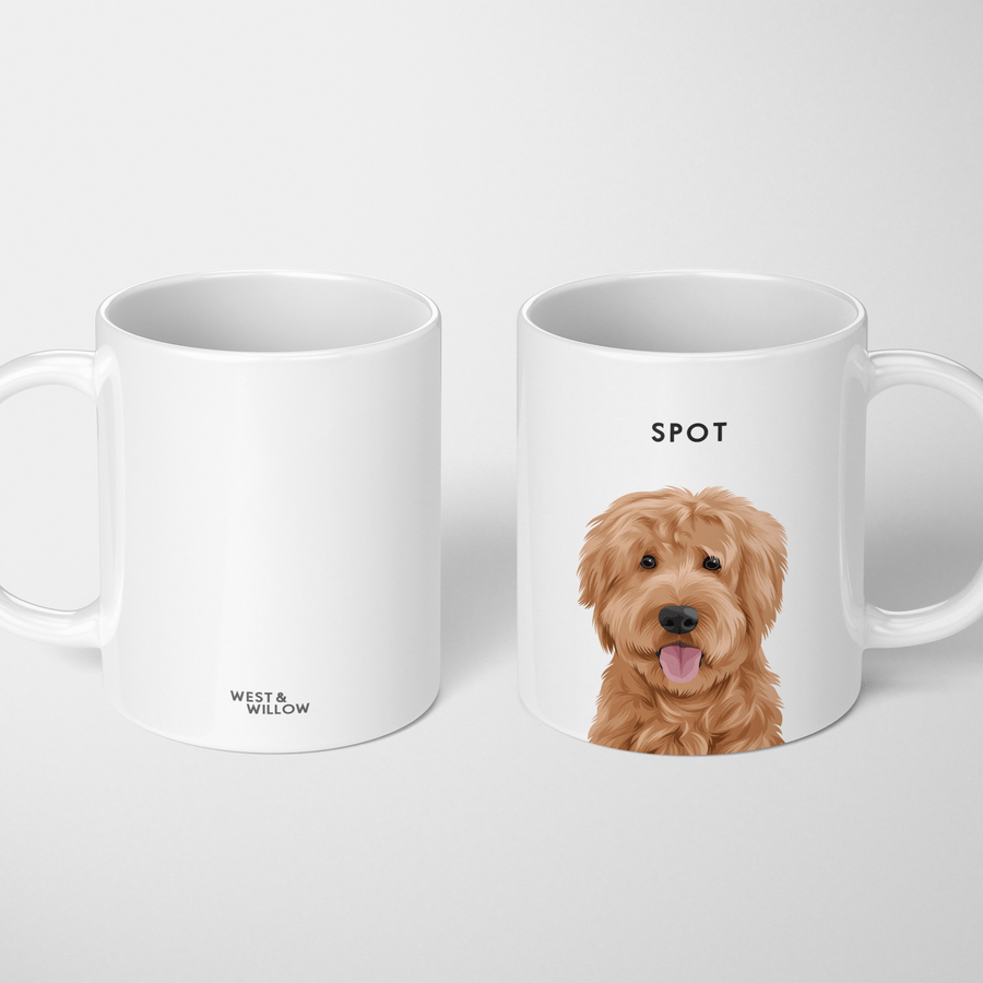 Custom pet portrait mug video review preview