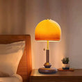 Load image into Gallery viewer, Vintage Glass Mushroom Table Lamp
