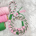 Load image into Gallery viewer, Hand woven pet leash and harness
