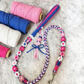 Load image into Gallery viewer, Hand woven pet leash and harness
