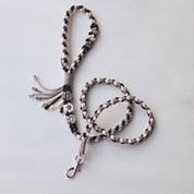 Hand woven pet leash and harness