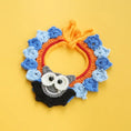 Load image into Gallery viewer, Halloween cat Costumes Halloween Witch Hat And Bib Scarf Set Pet Collar,Pumpkin Beret Hat
