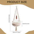 Load image into Gallery viewer, Handmade Boho Macrame Cat Hammock Hanging Cat Bed

