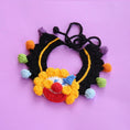 Load image into Gallery viewer, Halloween cat Costumes Halloween Witch Hat And Bib Scarf Set Pet Collar,Pumpkin Beret Hat
