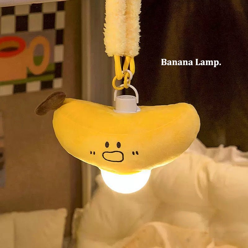 Cute Fruit Plush Hanging Lamp (Remote Control Version)