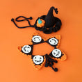 Load image into Gallery viewer, Halloween cat Costumes Halloween Witch Hat And Bib Scarf Set Pet Collar,Pumpkin Beret Hat
