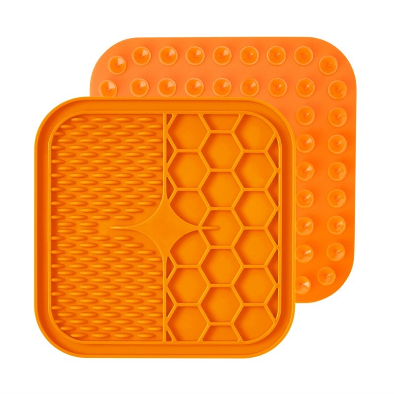 Dog lick mat slow feeder