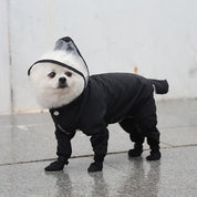 Waterproof Dog Raincoat with Hood for Small Dogs