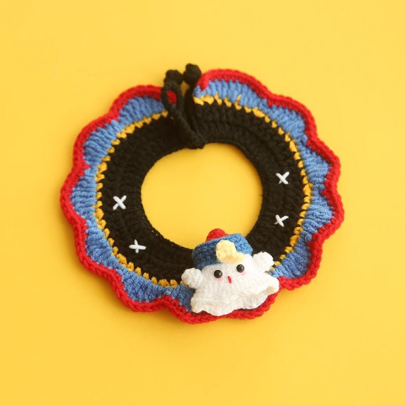 Halloween cat Costumes Halloween Witch Hat And Bib Scarf Set Pet Collar,Pumpkin Beret Hat