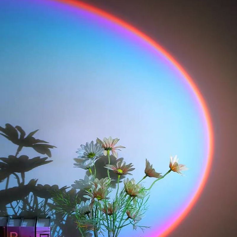 Wireless Charging Sunset Lamp