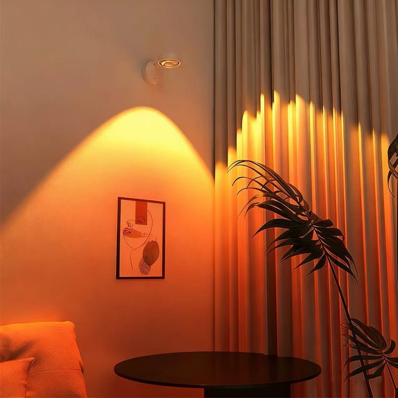 Wireless Charging Sunset Lamp video review preview